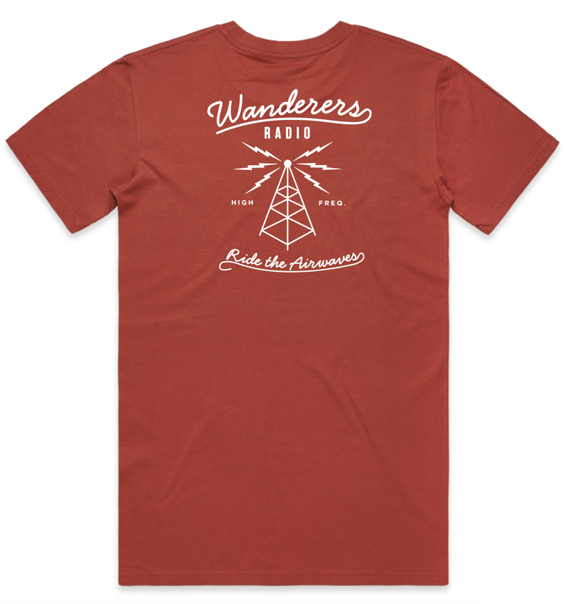 Airwaves T-Shirt - Coral