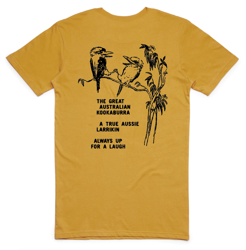 Kookaburra T-Shirt - Mustard