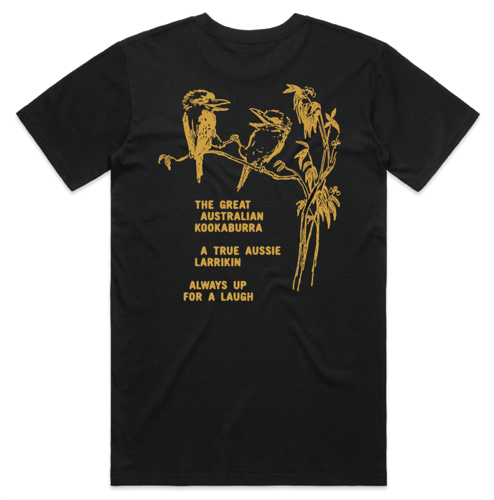 Kookaburra T-Shirt - Black