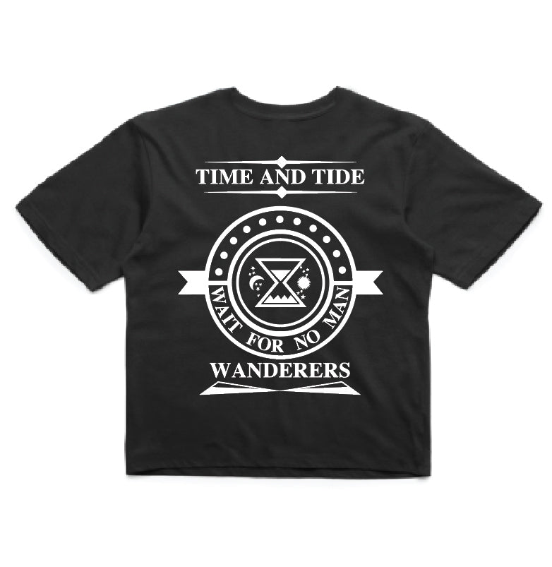 Time & Tide Crop - Black