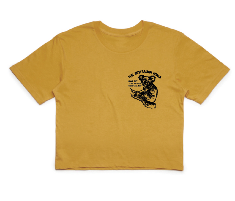 Koala Crop - Mustard