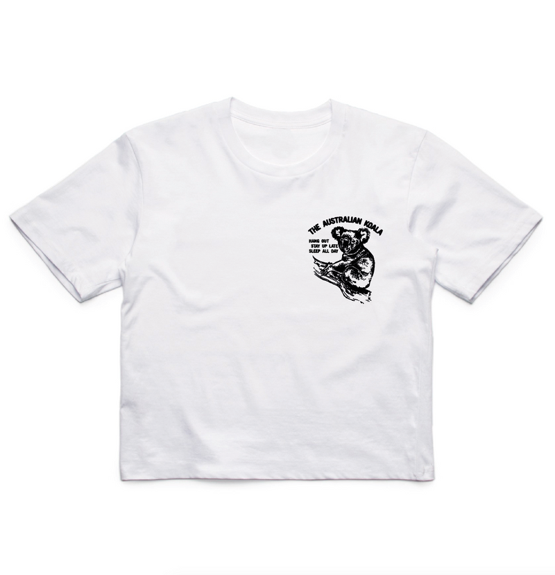 Koala Crop - White