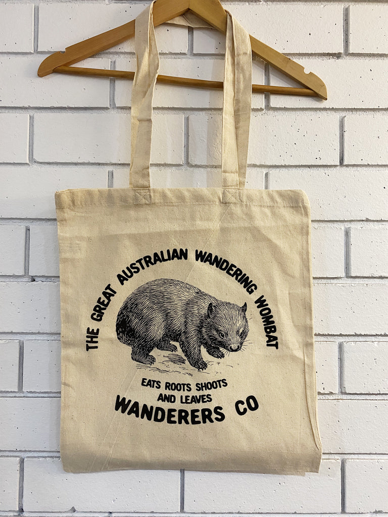 Wombat Natural Tote Bag