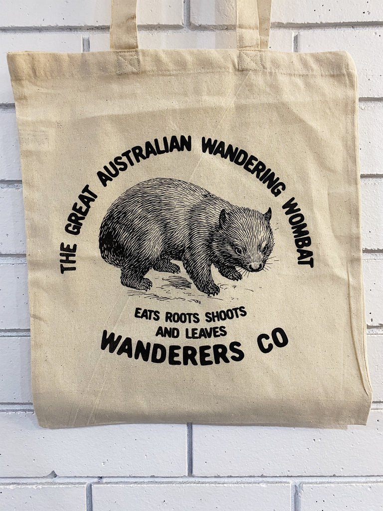 Wombat Natural Tote Bag