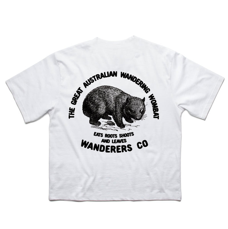 Wombat Crop - White