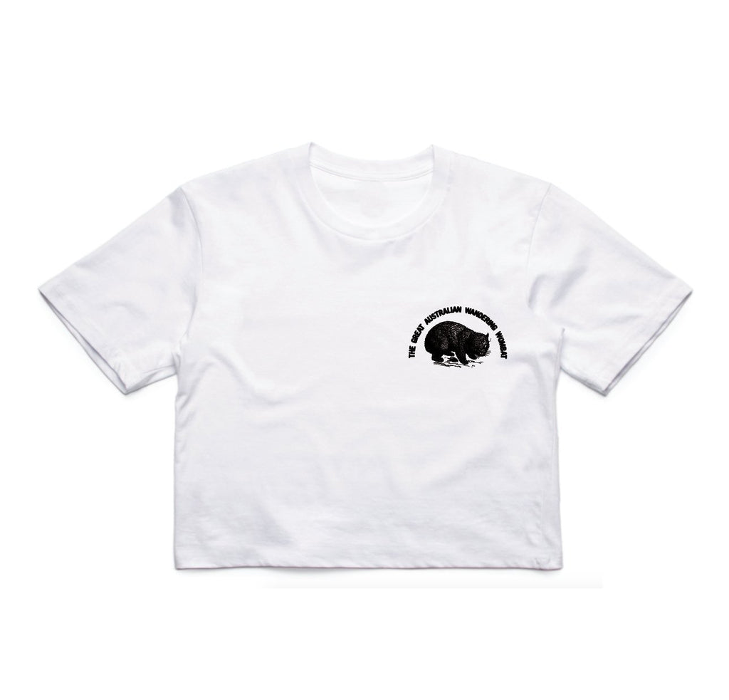 Wombat Crop - White