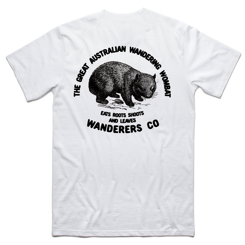 Wombat Tee - White